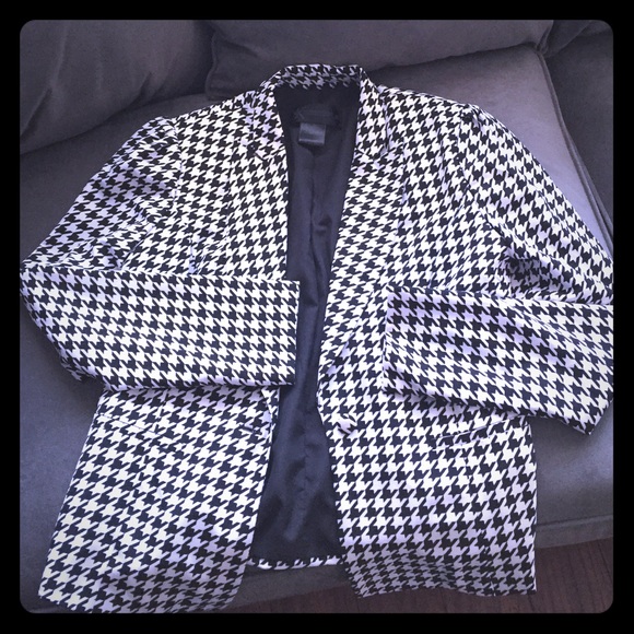 Houndstooth Blazer