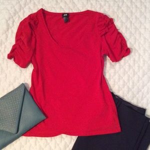 Bundle... 2 shirts and black swimsuit