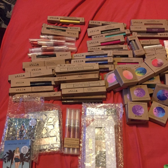 Giant lot if Stila Cosmetics.