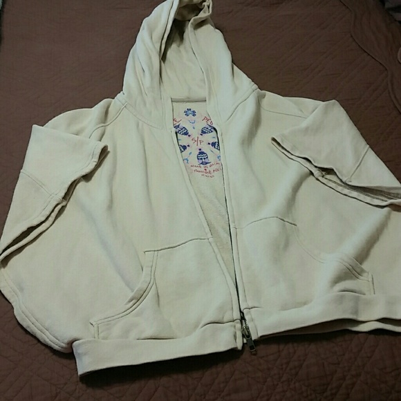 Free People Tops - Free people poncho zip up, size small, oversized