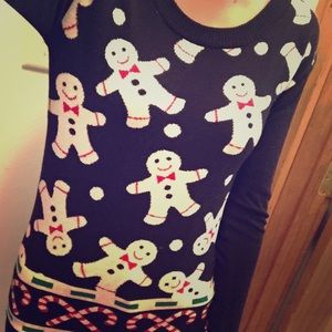 Cute gingerbread sweater