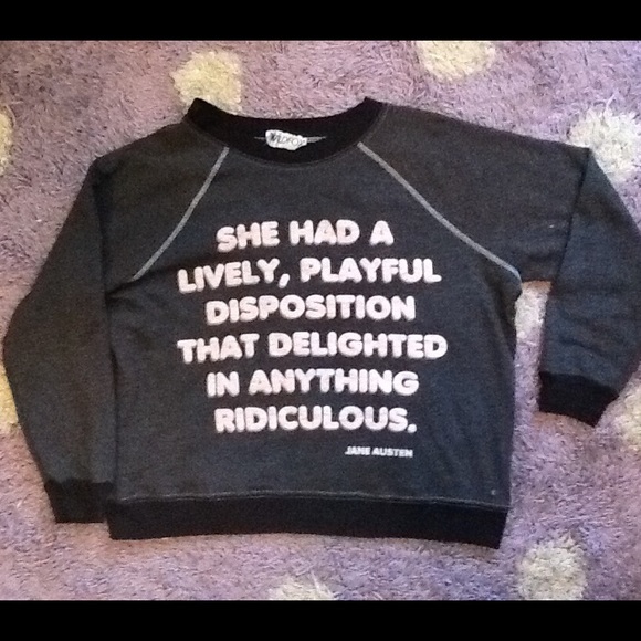 PLAYFUL PUFFY PERFECT WILDFOX KIMS SWEATER -