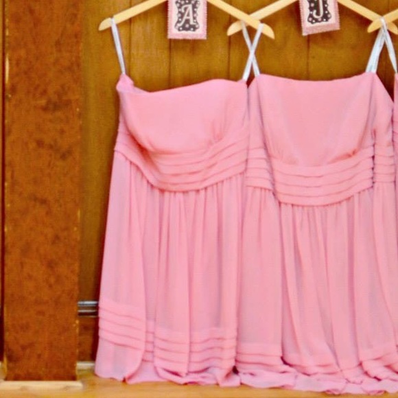 David Bridal Pink Dress size 14