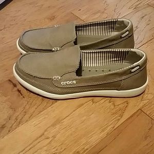 Croc slip ons