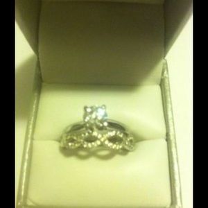 Almost 1 carat Gia certified diamond ring