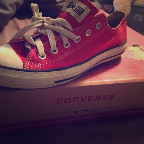 Red Chucks Great Condition