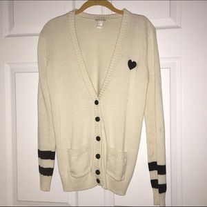 Cream Forever 21 Cardigan