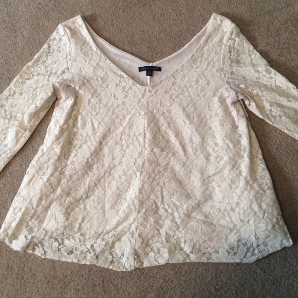 White Lace Shirt