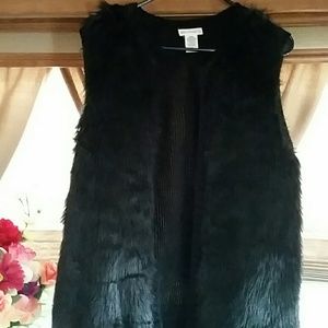 Faux  fur vest