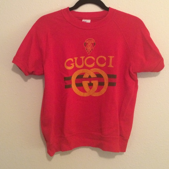 Vintage faux Gucci top