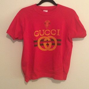 Vintage faux Gucci top