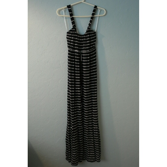 SALE✨✂REI Maxi Navy Striped Dress - Picture 1 of 3