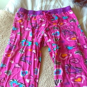 Cute Pink Pajama Pants