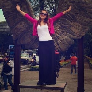 Merona Long Black Maxi Skirt