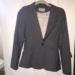 Gray H&M blazer size 4