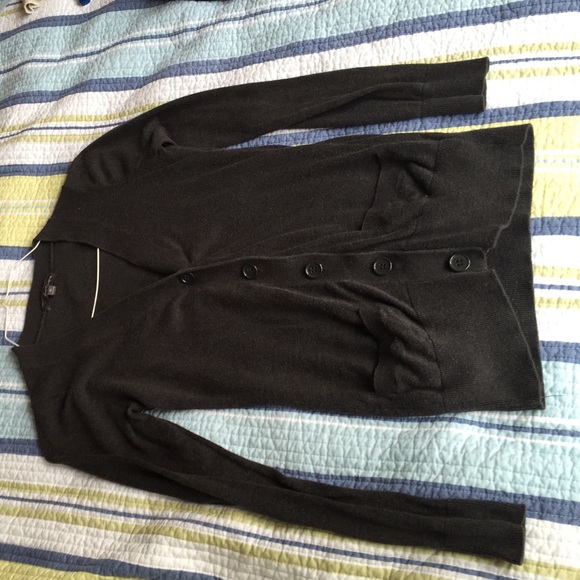 Forever 21 charcoal gray cardigan medium
