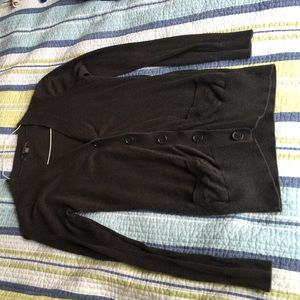 Forever 21 charcoal gray cardigan medium
