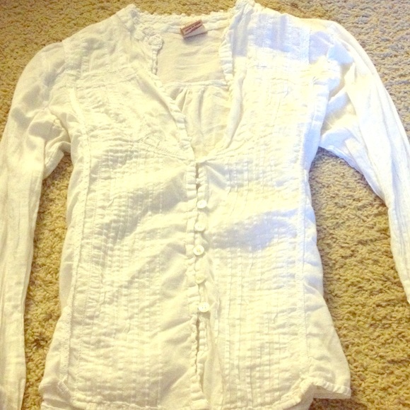 White button down shirt