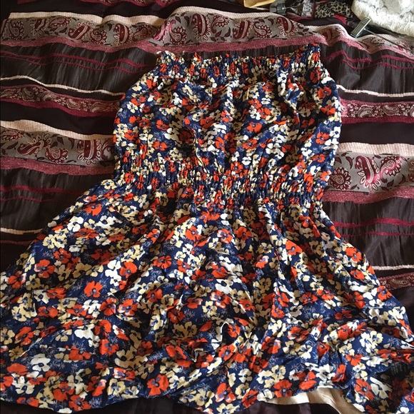3X floral Romper