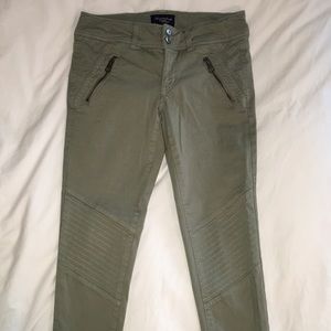 American Eagle Army Green Jeans