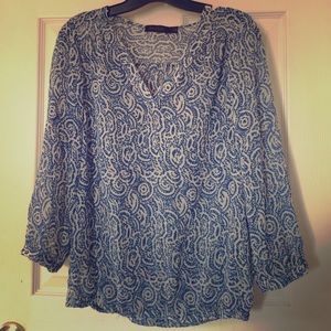 Limited patterned blouse