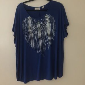 Tunic size 22/24 avenue bar an Nwot