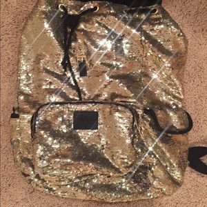 VS PINK sequin backpack