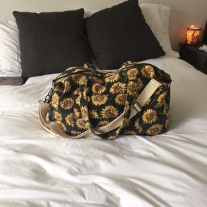 Sunflower Weekender Bag