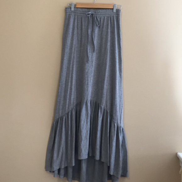 Dresses & Skirts - Heather gray high low skirt