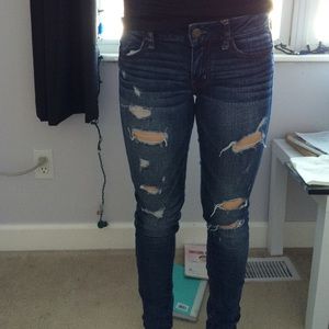 American Eagle Ripped Jeggings