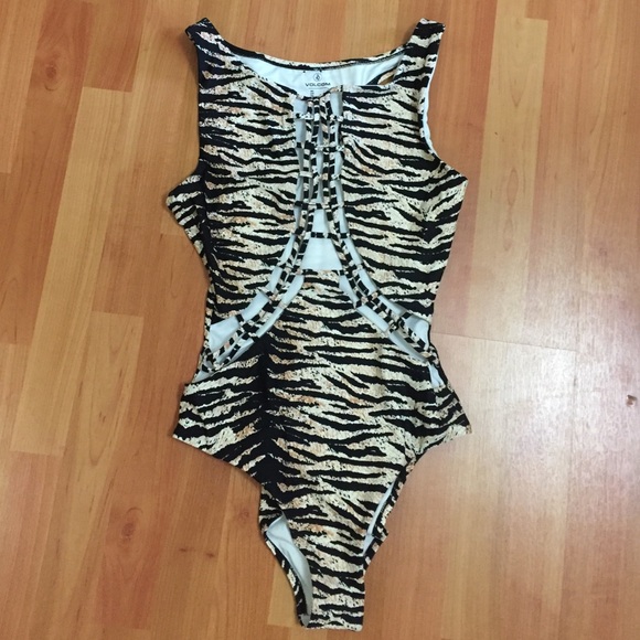One piece swimsuit with detailed cut outs