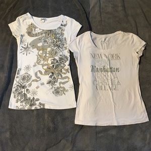 Two tee shirts