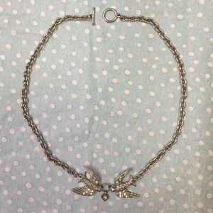 ✨Final Price!✨🕊Unique lovebird necklace!