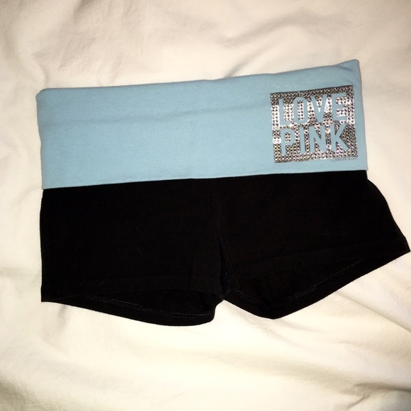 PINK yoga shorts
