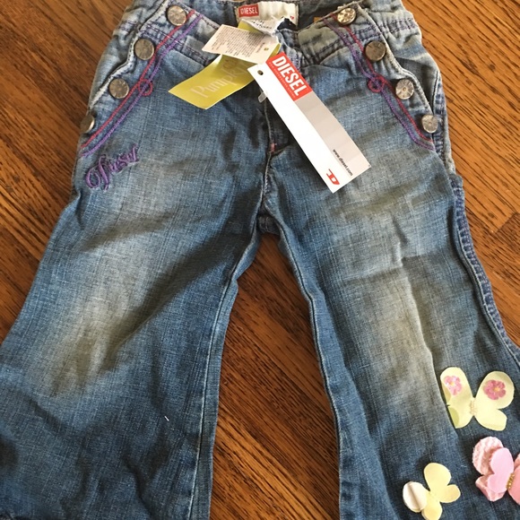 Diesel kids jeans NWT 12 months