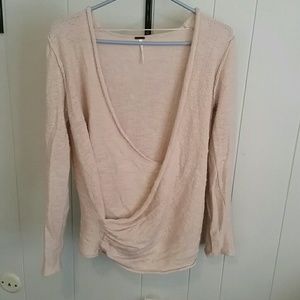 Free people wrap sweater