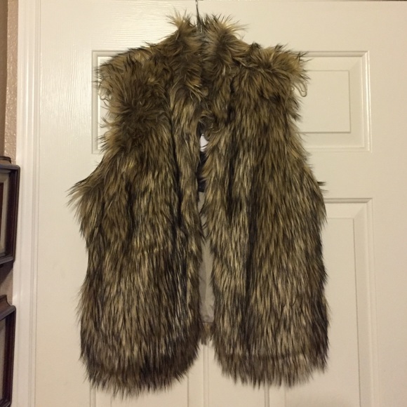 Jackets & Blazers - Sold Faux Furry Vest