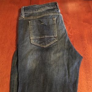 DECREE brand jeans comfortable dark wash jeans