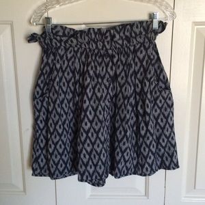 Starring At Stars navy diamond skirt