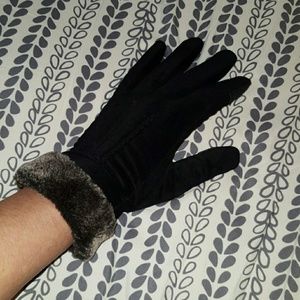 ☆FLASH SALE ☆Suede & Wool Lined Gloves