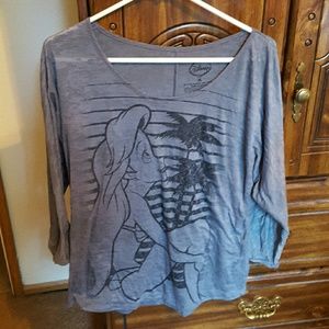 Disney Ariel Little Mermaid Top Xl