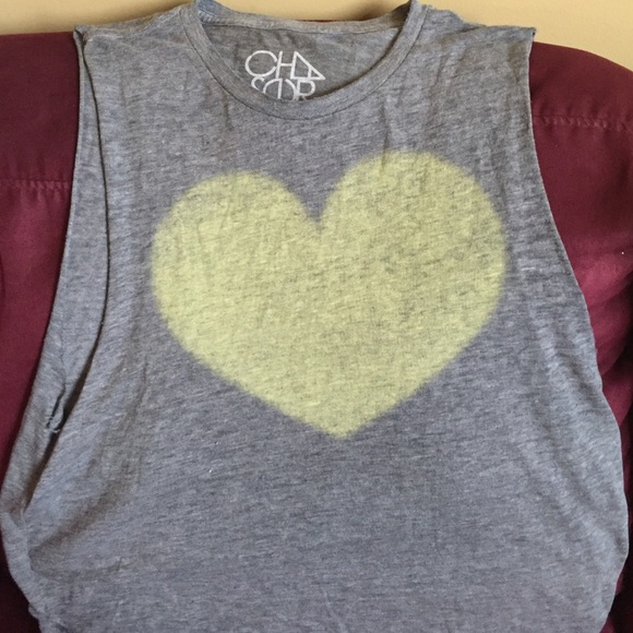 Chaser brand gray muscle tshirt