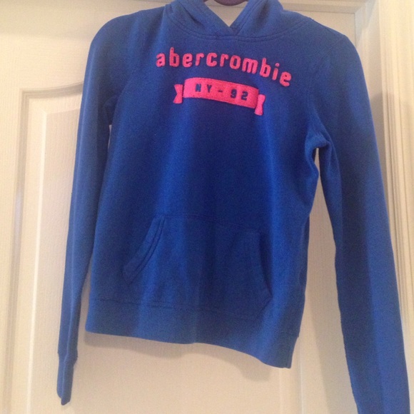 Abercrombie kids logo hoodie