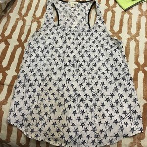 Star print top