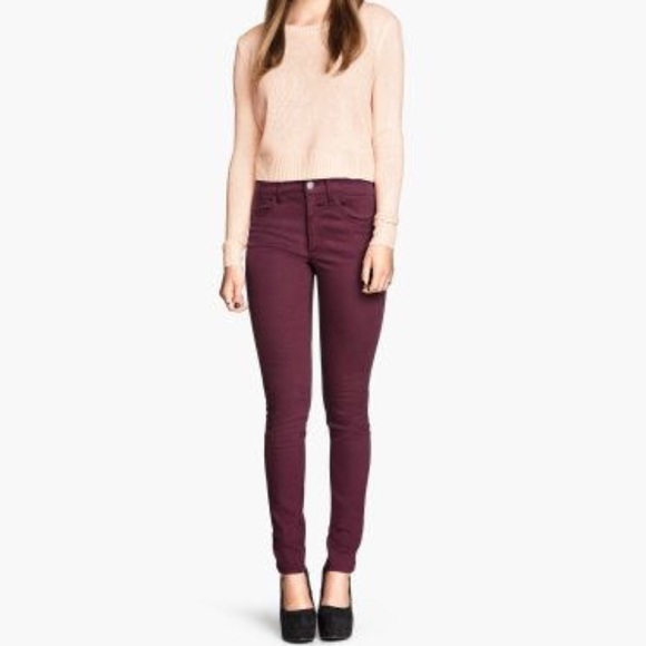 👖Purple skinny stretch pants 💥
