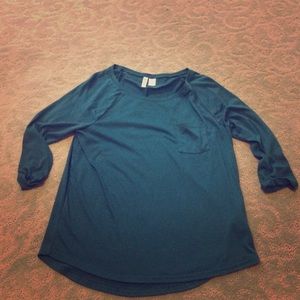 H&M 3/4 length sleeve top