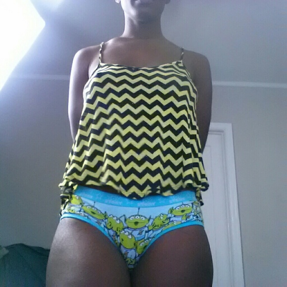 Black and yellow top