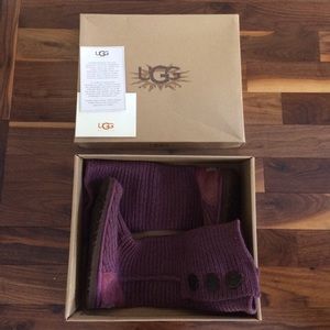 UGG Australia Purple Tall Crochet Boots