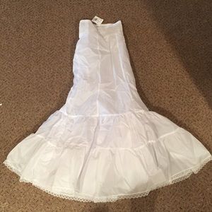 Mermaid Wedding gown slip