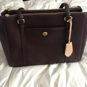 Coach bag NEW w/tags and GENUINE leather!